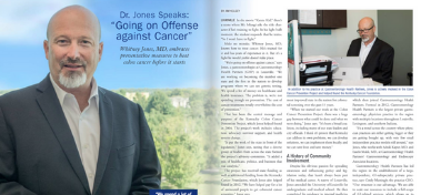 October’s MD Update: Dr. Jones Speaks “Going on Offense Against Cancer”